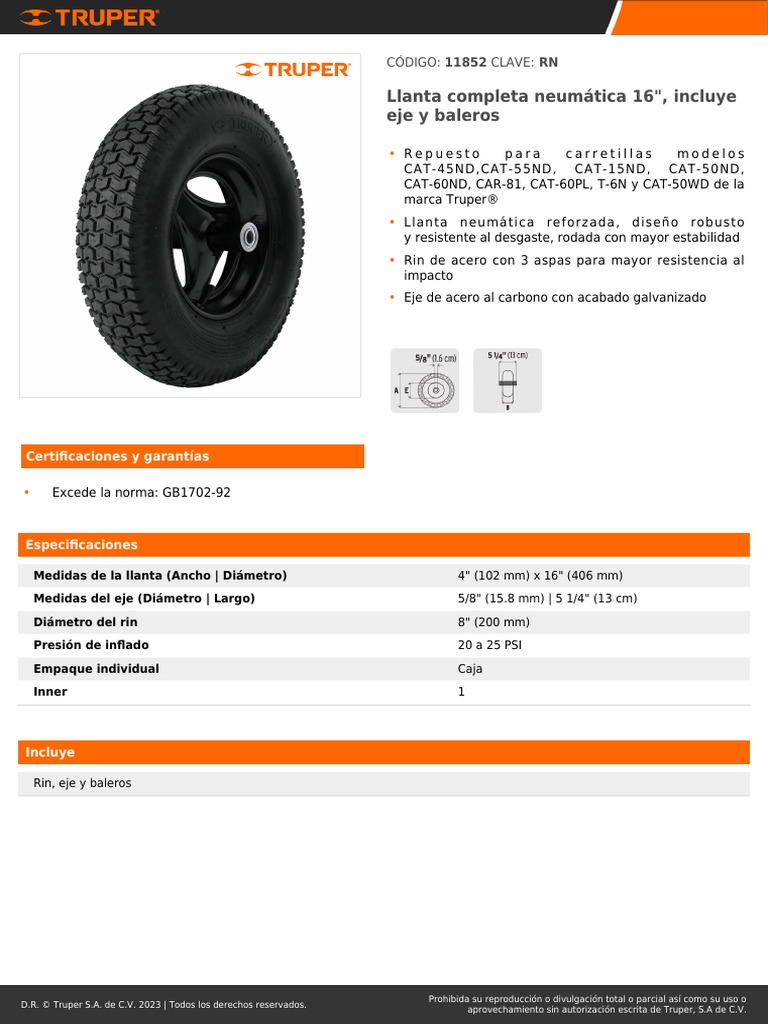 Llanta 3 5 10 Cara Blanca Mercadolibre