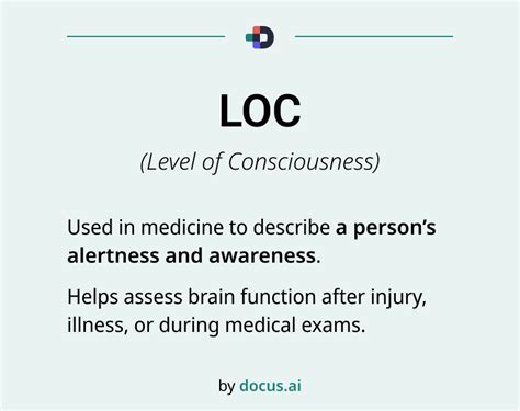 LOC Medical Abbreviation Meaning