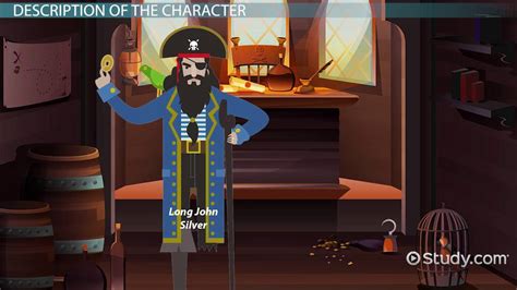 Long John Silver Pirate In Treasure Island Character History