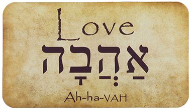 Love Ahava Hebrew Message Card Learn More About Hebrew At Http