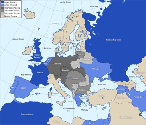 Map Of Europe In The Year 1932 After A German Victory Vrogue Co