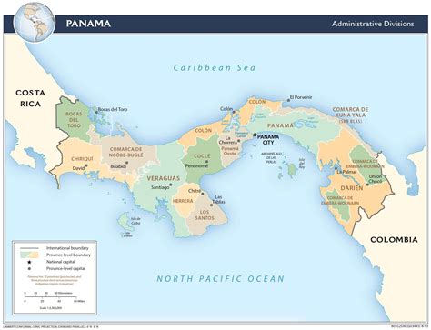 5 Ways Panama Map