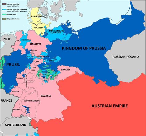 Map of Prussia History