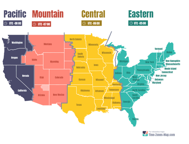 US Map With States