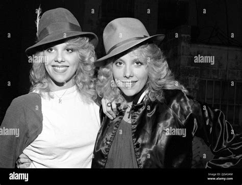 Marie Curie And Cherie Currie April 10 1980 Credit Ralph Dominguez