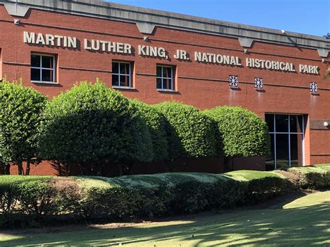 Martin Luther King Jr National Historical Park A Park Dedicated To
