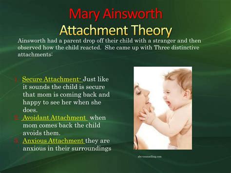 Mary Ainsworth Attachment Theory Explained