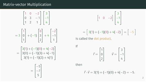 5 Ways Matrix Multiply Vector