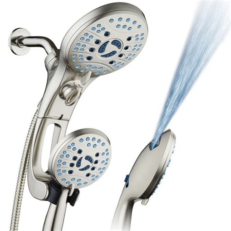 Mazitol 3 Way Shower Head High Pressure Shower Head Dual Shower Head