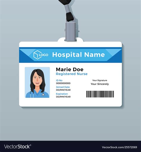 Medical Badge Template