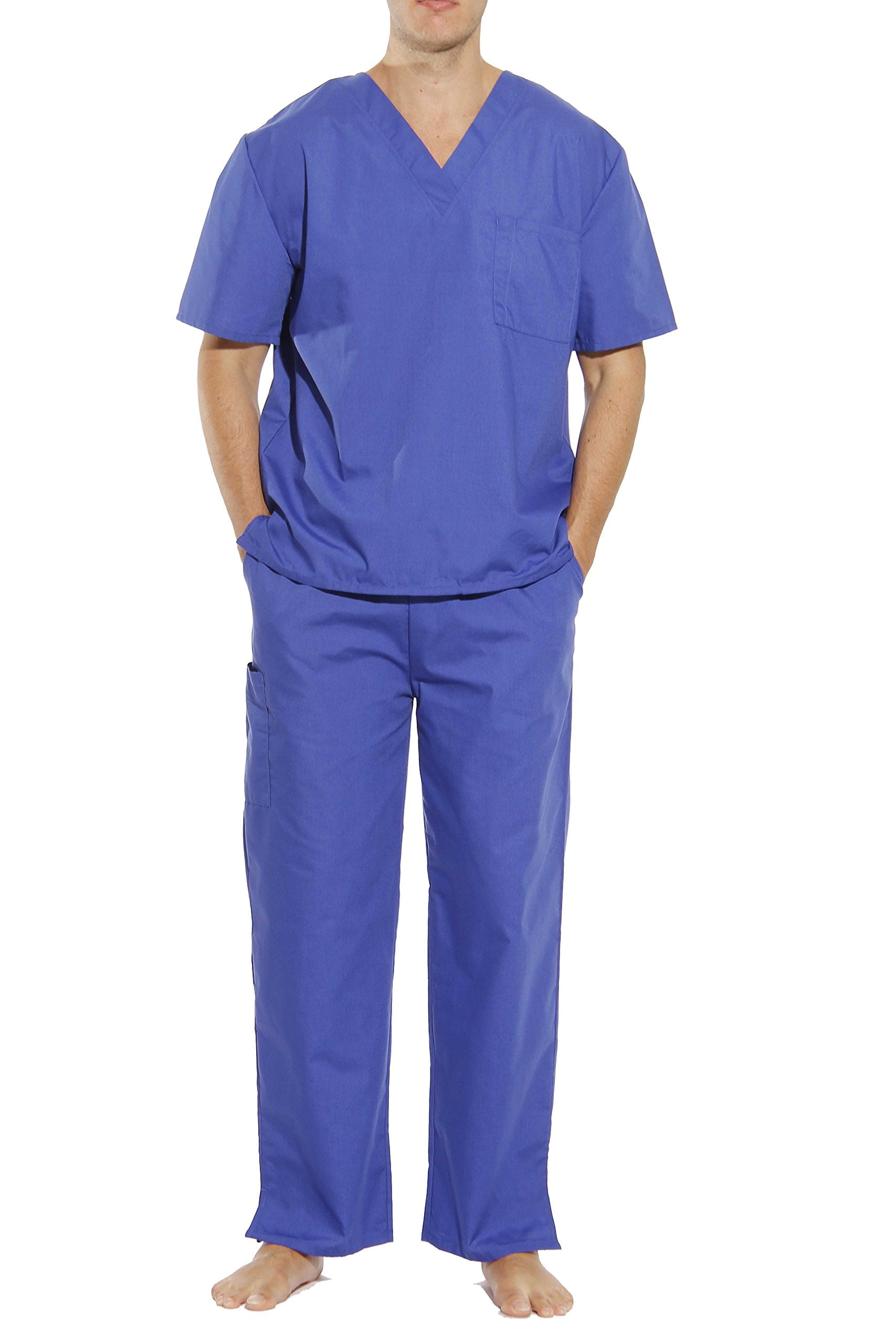 Medical Scrubs Blue