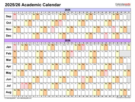 Michigan Academic Calendar Dates