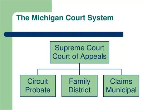 Michigan Court System Diagram Find My Local Superior Court