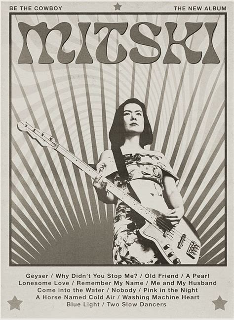 Mitski Music Poster Design The Way I Feel Music Poster