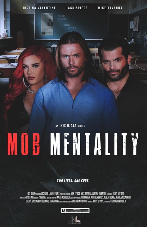 Mob Mentality Poster For Sale By Dmartwork Redbubble