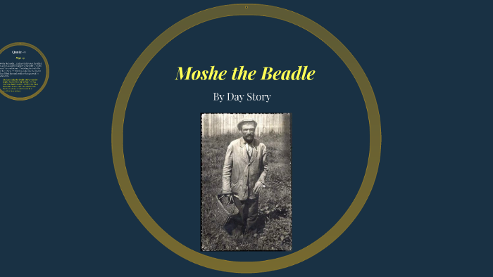 Moishe The Beadle Story