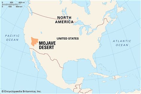 Mojave Desert Map Guide