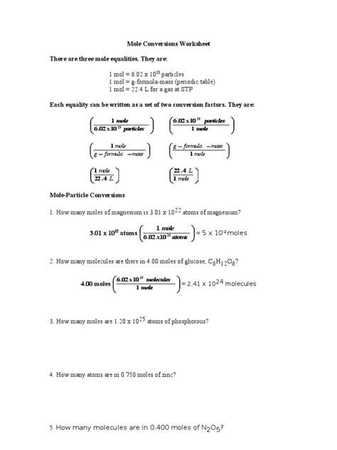 Molar Mass Worksheet Easy Hard Science