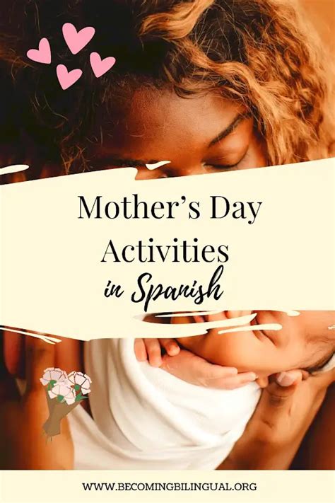 Mother S Day Activities In Spanish Becoming Bilingual