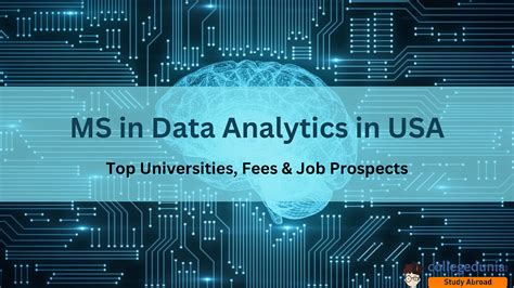 Ms In Data Analytics In Usa Universities Course Details Leap Scholar