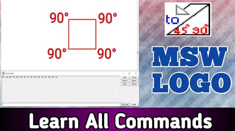 Msw Logo Tutorial Msw Logo Commands For Class 3 Msw Logo Commands For