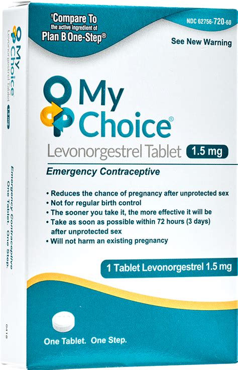 My Choice Emergency Contraceptive Tablet