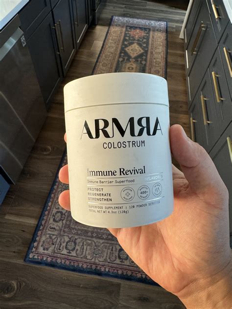 My Honest Armra Colostrum Review Immune Revival Shred Happens