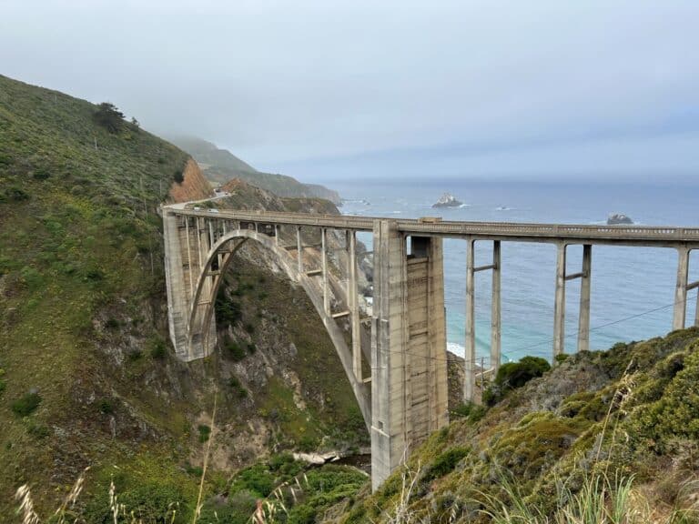 My Visit To The Iconic Bixby Bridge In Big Sur My California Travels