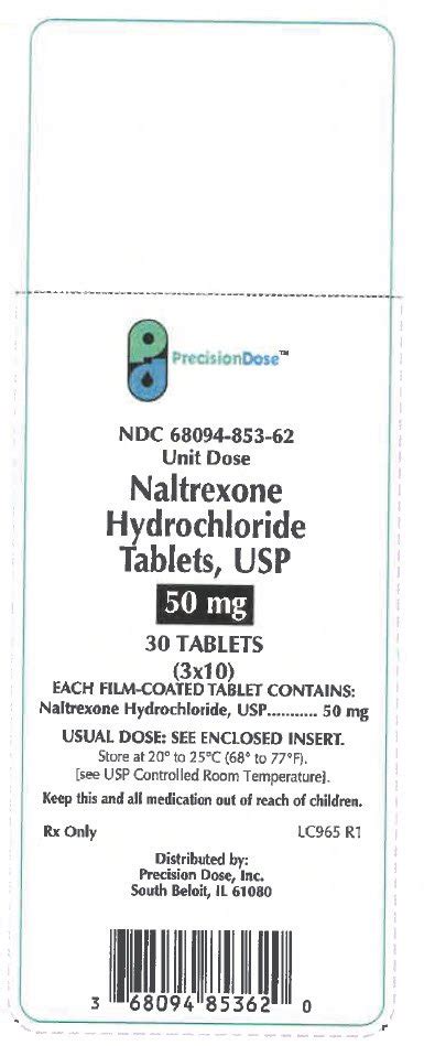 Naltrexone Package Insert Drugs Com