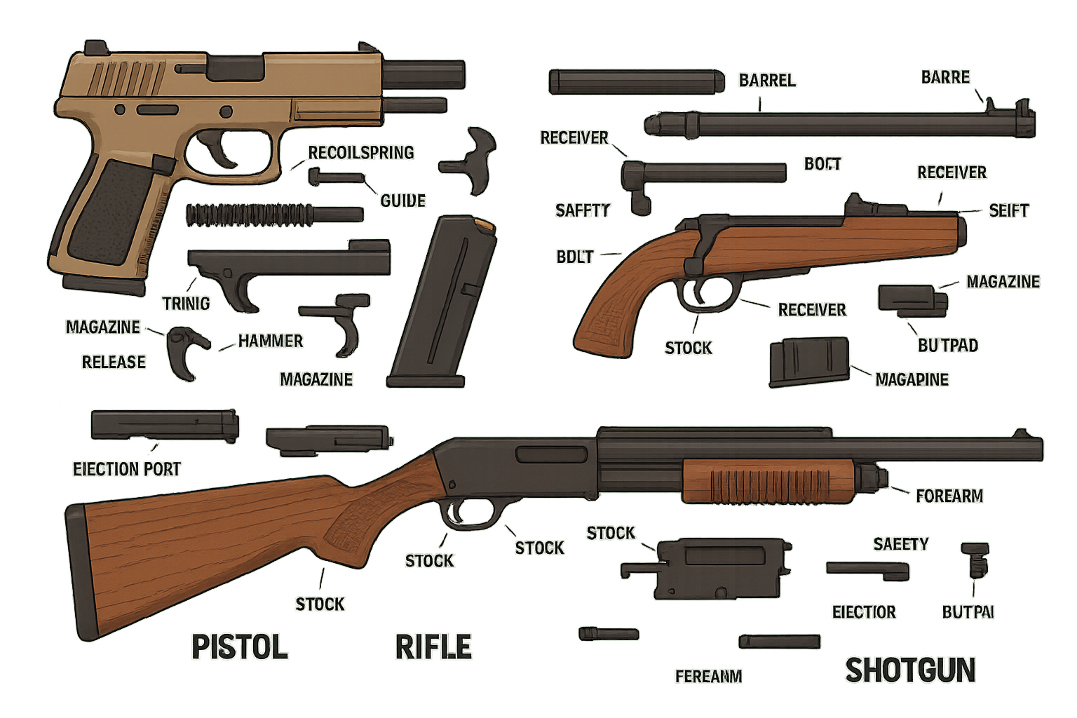 7 Gun Name Ideas