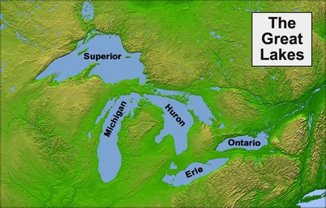 Names of the Great Lakes