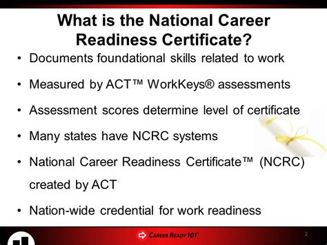 National Career Readiness Certificate Levels Carsumo