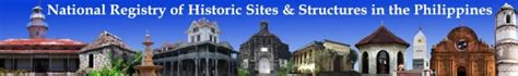 National Registry Of Historic Sites And Structures In The Philippines