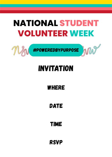 National Student Volunteer Week 2025 Daniel T Olsen