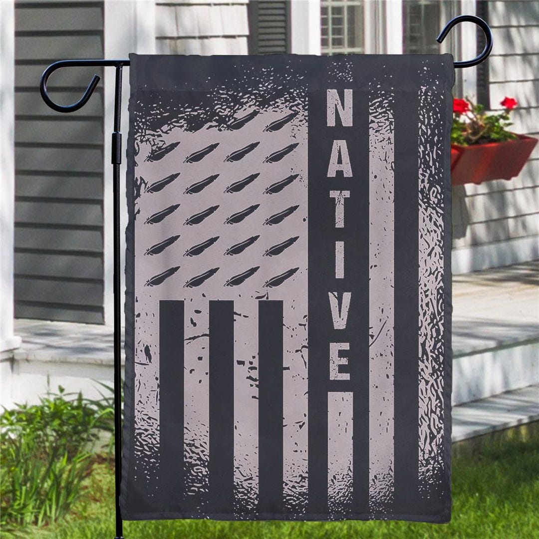 Native American Pride Usa Flag Native American Flag Native Etsy