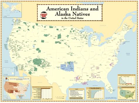 Native American Reservations Map Guide