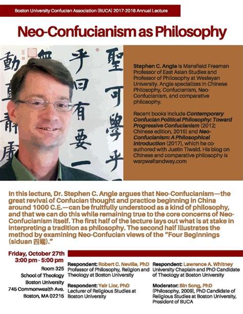 Neo Confucianism As Philosophy Center For The Study Of Asia