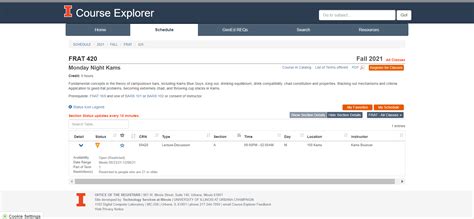 New Course In Course Explorer R Uiuc