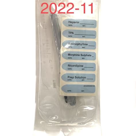 New Merit Medical Pal100 Pen And Label Labeling System Exp 2022 11