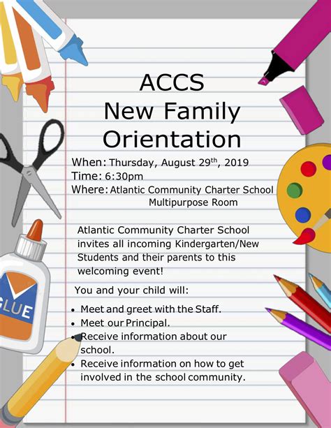 New Student Orientation To Include Sessions For Parents And Family