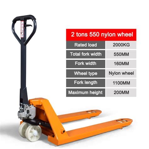 Nexa Hydraulic Pallet Truck 3 Ton Capacity Hand Pallet Truck Forklift