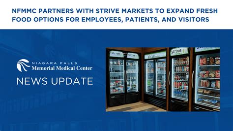 Niagara Falls Memorial Medical Center Partners With Strive Markets To