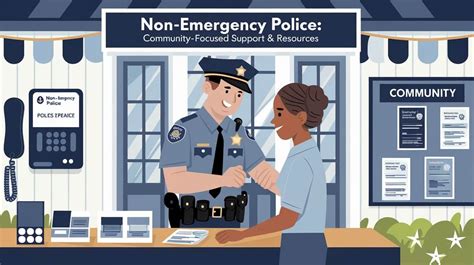 Non Emergency Police Community Focused Support Resources