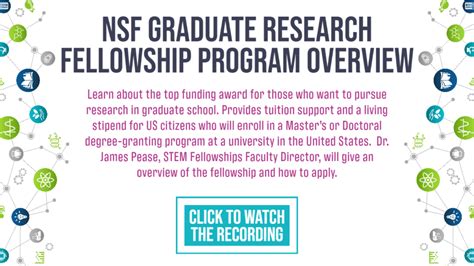 NSF Predoctoral Fellowship Guide