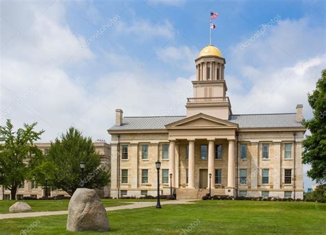 Old Capitol Building Of Iowa City Iowa Editorial Stock Photo Image Of