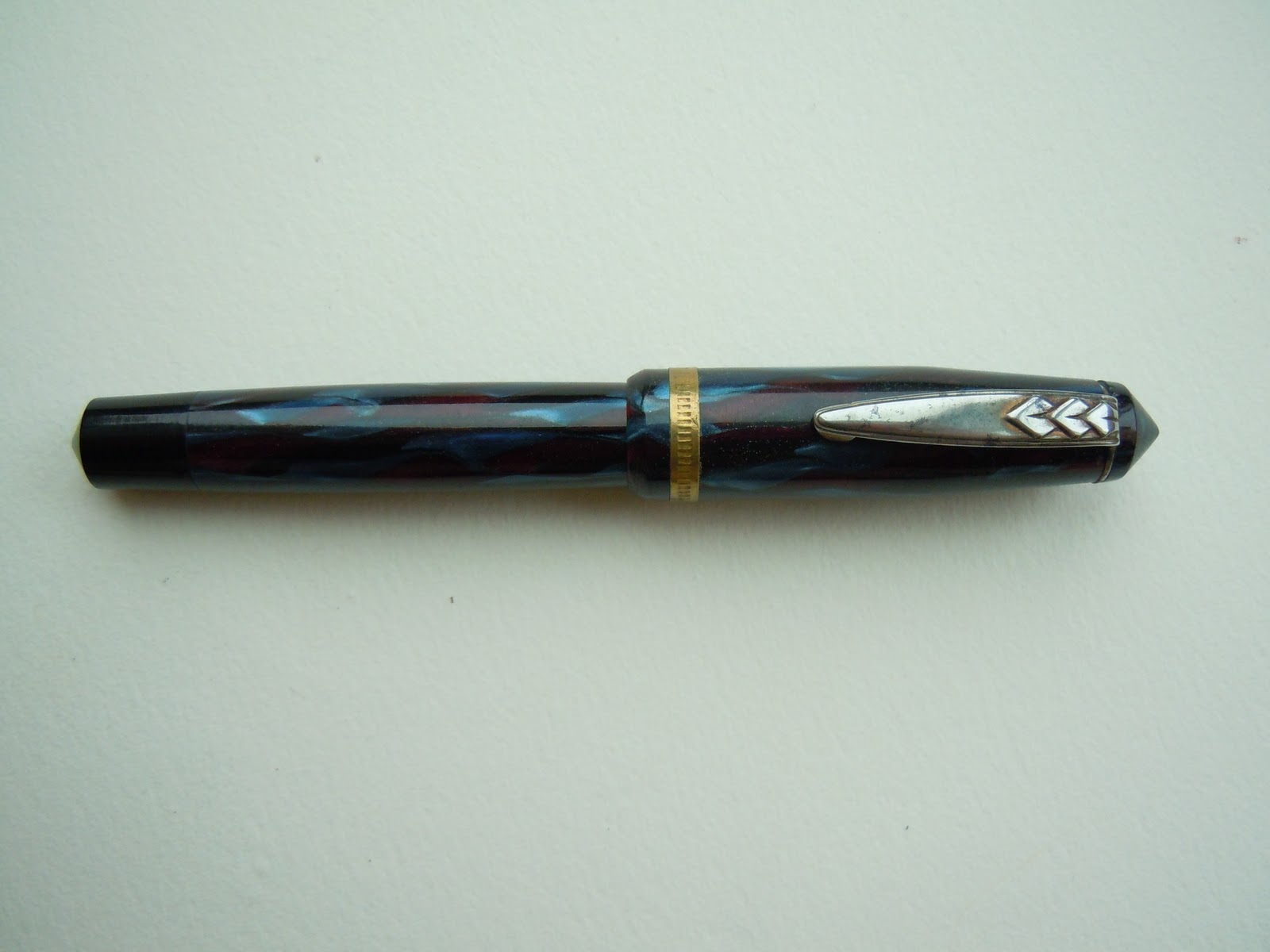 Old Fountain Pens Just For Fun A No Name French Art Nouveau Pen With A