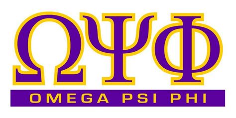 Omega Psi Phi Chrome Greek Letters Car Decal Ns