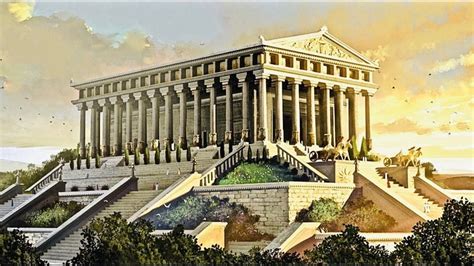 One Of The 7 Wonders Temple Of Artemis At Ephesus Ancient Facts