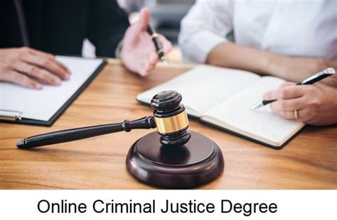 Online Criminal Justice Degree