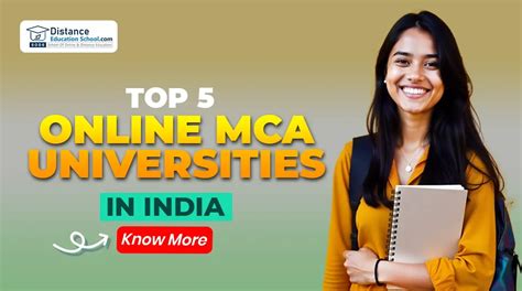 Online Distance Mca Top Colleges Universities In India